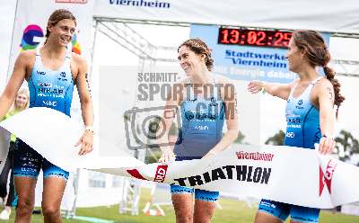 2. Triathlon-Bundesliga Viernheim 2025; Viernheim, 23.08.2025